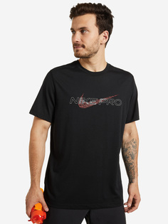 Футболка мужская Nike Pro Dri-FIT, Черный, размер 50-52
