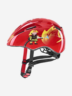 Шлем велосипедный детский Uvex kid 2, Красный, размер 46-52