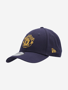 Бейсболка мужская New Era 9Forty Manchester United, Синий, размер Без размера