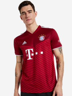 Футболка мужская adidas FC Bayern Home, Красный, размер 44-46