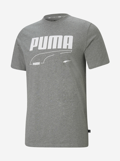 Футболка мужская PUMA Rebel, Серый, размер 46-48