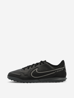 Бутсы для мальчиков Nike Tiempo Legend 9 Club Tf, Черный, размер 35.5