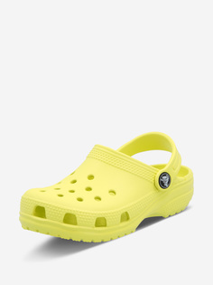 Шлепанцы детские Crocs Classic Clog K, Желтый, размер 28