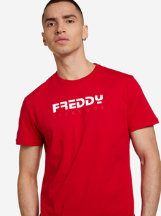 Футболка мужская Freddy, Красный, размер 52-54