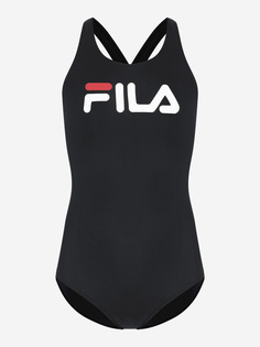 Купальник для девочек FILA, Черный, размер 152