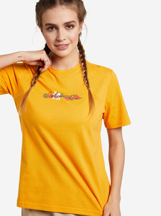 Футболка женская Columbia Timber Point Graphic Tee, Оранжевый, размер 44