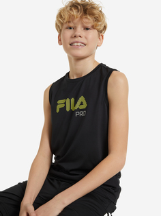 Майка для мальчиков FILA, Черный, размер 152