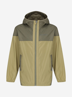 Ветровка для мальчиков Columbia Flash Challenger Windbreaker, Зеленый, размер 141-149