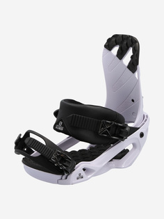 Крепления сноубордические женские Salomon Rhythm Lavender, Фиолетовый, размер S