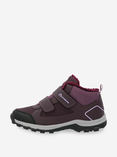 Ботинки утепленные для девочек Outventure Track Fur, Фиолетовый, размер 33
