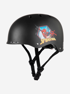 Шлем детский Nordway SPIDER-MAN, Черный, размер 55-57