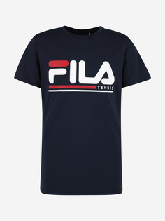 Футболка для мальчиков FILA, Синий, размер 140