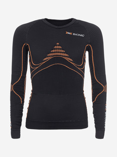 Термобелье верх для мальчиков X-Bionic, Черный, размер 126-137