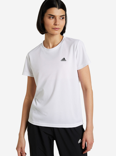Футболка женская adidas Aeroready Designed To Move Sport, Белый, размер 42-44
