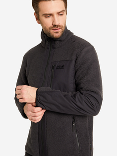 Джемпер флисовый мужской Jack Wolfskin Kingsway, Серый, размер 44