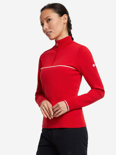 Джемпер флисовый женский Descente Kate, Красный, размер 40