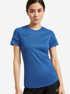Футболка женская Nike Dri-FIT Academy, Синий, размер 40-42