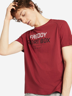 Футболка мужская Freddy, Красный, размер 46-48