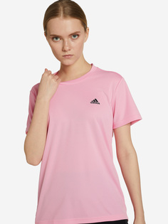 Футболка женская adidas, Розовый, размер 42-44