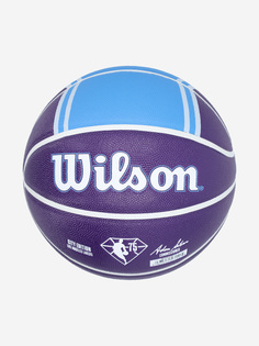 Мяч баскетбольный Wilson Nba Team City Collector LA Lakers, Фиолетовый, размер 7