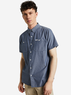 Рубашка мужская Columbia Scenic Ridge Woven Short Sleeve, Синий, размер 48-50