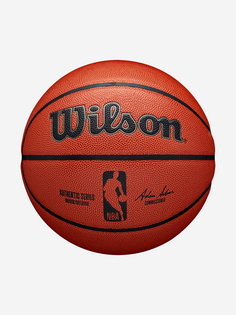 Мяч баскетбольный Wilson NBA Authentic, Коричневый, размер 7