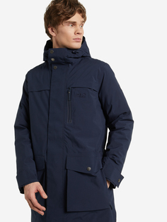 Пуховик мужской Jack Wolfskin Cold Bay, Синий, размер 46-48