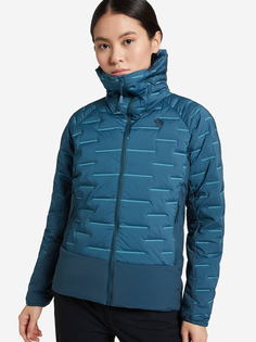 Пуховик женский Mountain Hardwear Stretchdown™ Hybrid Hoody, Синий, размер 44