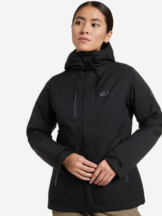 Куртка утепленная женская Jack Wolfskin Troposphere, Черный, размер 44