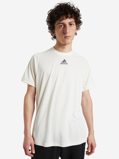 Футболка мужская adidas Tennis Freelift Primeblue, Бежевый, размер 44-46
