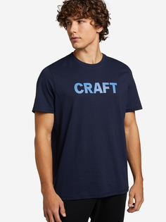 Футболка мужская Craft Core Craft, Синий, размер 50-52