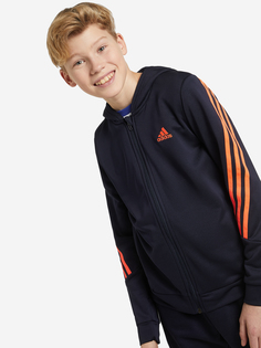 Толстовка для мальчиков adidas Ar 3S, Синий, размер 128