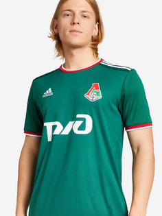 Домашняя футболка ФК Локомотив мужская, adidas, Зеленый, размер 44-46