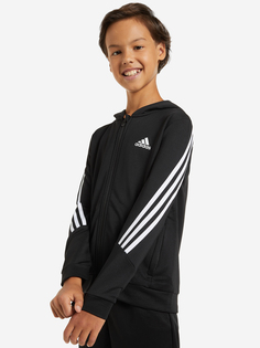 Толстовка для мальчиков adidas Ar 3S, Черный, размер 128