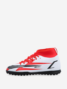 Бутсы для мальчиков Nike Superfly 8 Club Cr7 Tf, Белый, размер 35