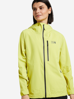 Куртка мембранная женская Mountain Hardwear Stretch Ozonic Jacket, Желтый, размер 50