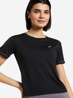 Футболка женская ASICS Race Crop, Черный, размер 42