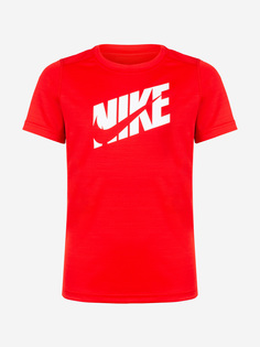 Футболка для мальчиков Nike, Красный, размер 128-137