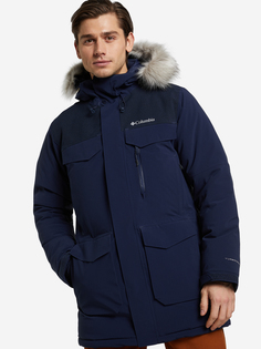 Куртка пуховая мужская Columbia Great Bend 780 TurboDown Parka, Синий, размер 46