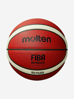 Мяч баскетбольный Molten FIBA BG4500, Коричневый, размер 7