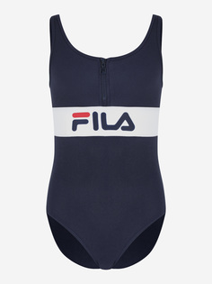 Купальник для девочек FILA, Синий, размер 128