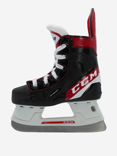 Коньки хоккейные детские CCM Jetspeed YT Regular, Черный, размер 27