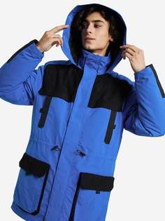 Куртка утепленная мужская FILA, Синий, размер 52-54