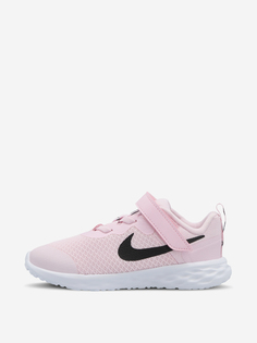 Кроссовки для девочек Nike Revolution 6 NN TDV, Розовый, размер 26