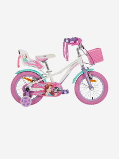 Велосипед для девочек Stern Vicky 14", Белый, размер 95-120