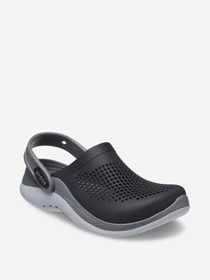 Шлепанцы для мальчиков Crocs LiteRide 360 Clog K, Черный, размер 30