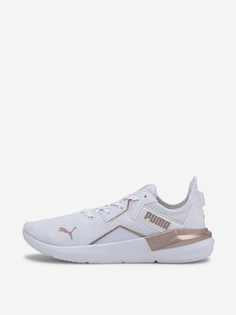 Кроссовки женские PUMA Platinum Metallic, Белый, размер 35