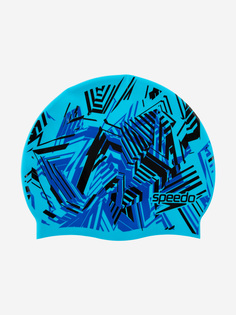 Шапочка для плавания детская Speedo, Голубой, размер 53-56