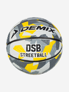 Мяч баскетбольный Demix Street, Серый, размер 7