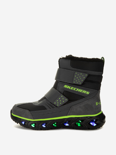 Сапоги для мальчиков Hypno-Flash 2.0, Серый, размер 29 Skechers